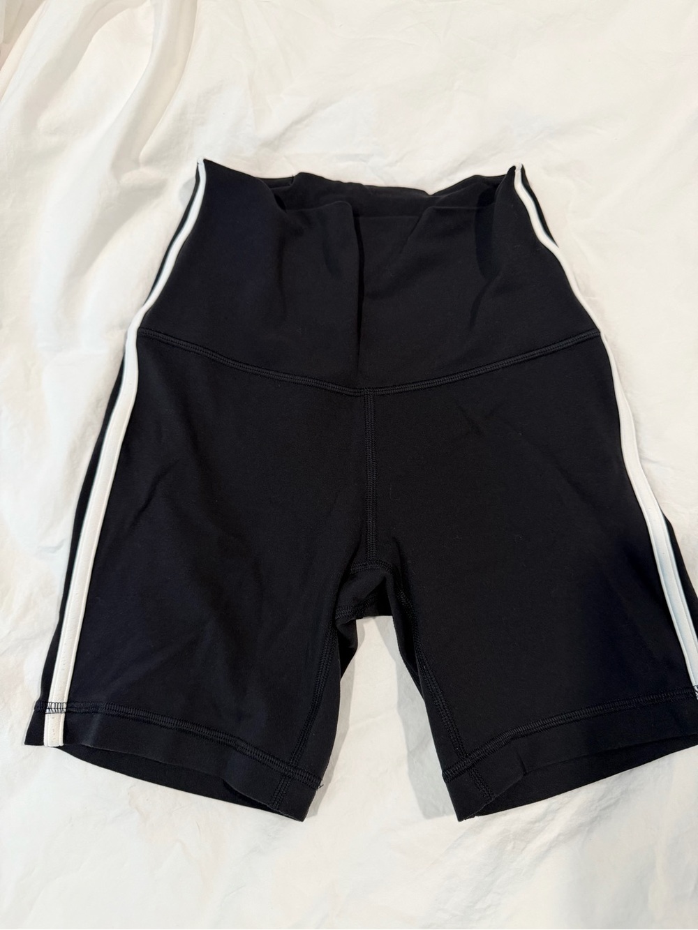 Lululemon Shorts with White Side Stripe